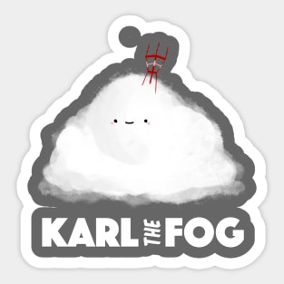 Karl The Fog Of San Francisco - Sutro Sticker